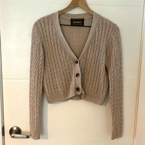 Reformation Cropped Cardigan